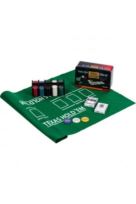 Poker žetony 200ks v plechové dóze