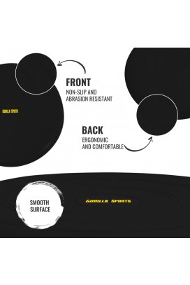 Gorilla Sports Balanční podložka, černá