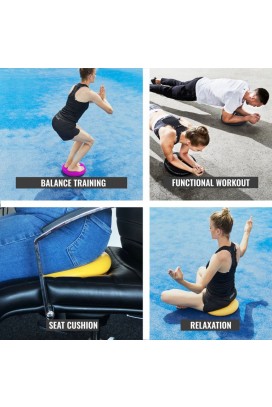 Gorilla Sports Balanční podložka, černá