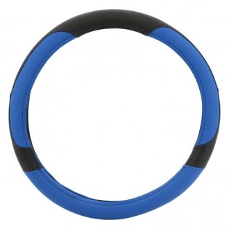 Potah volantu COLOR LINE - modrý/černý