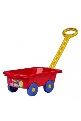 Dětský vozík Vlečka BAYO 45 cm červený